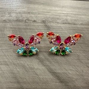 Kate spade butterfly earrings